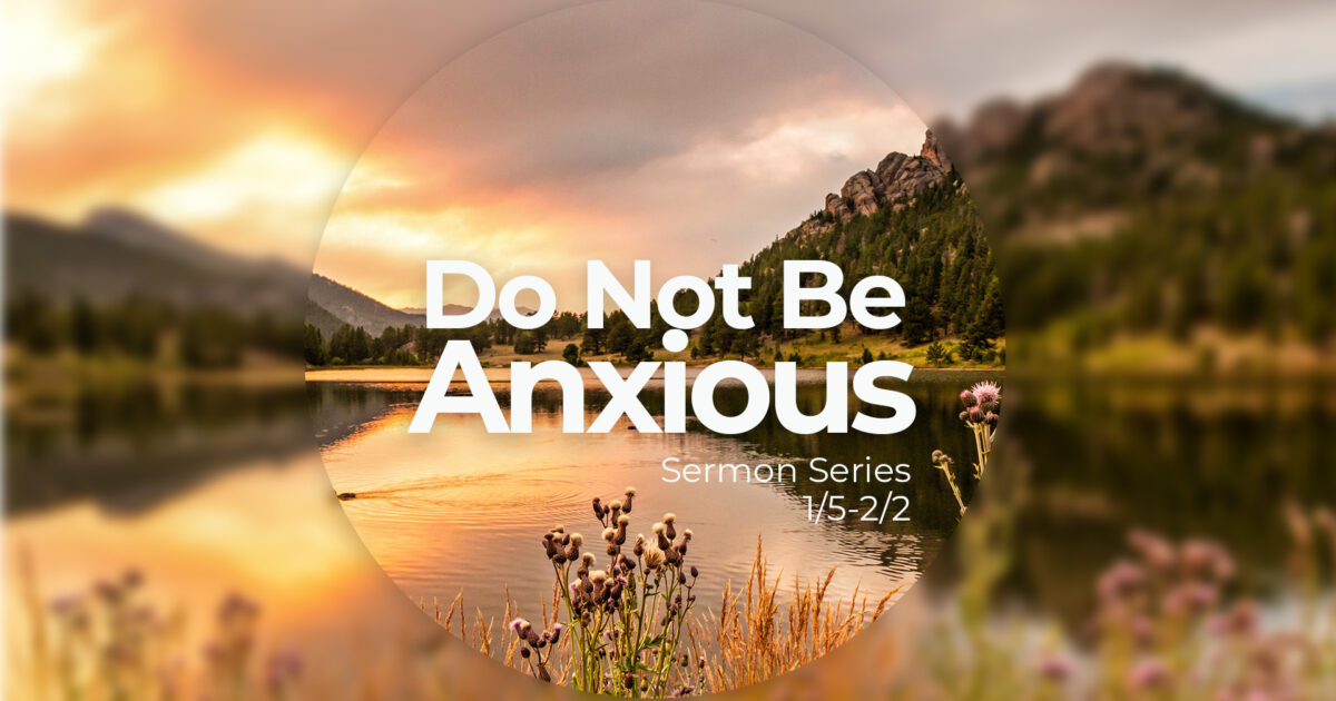 St Luke S Do Not Be Anxious
